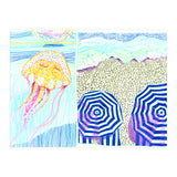 Provence Jelly fish & beach (Print Only) thumbnail