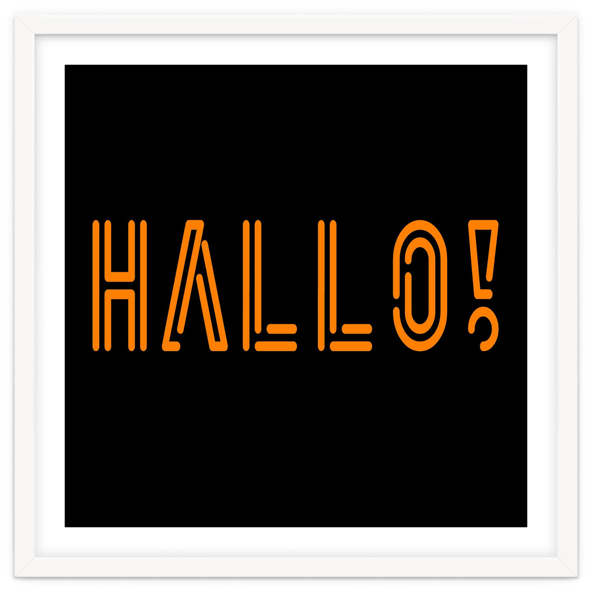 Hallo! German greetings