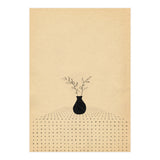 Abstract still life, vase and plants (Print Only) thumbnail