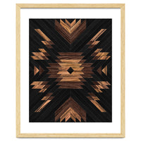 Urban Tribal Pattern No.7 - Aztec - Wood