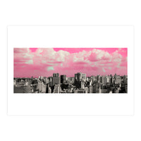Pink Sky in São Paulo - Skyline (Print Only)
