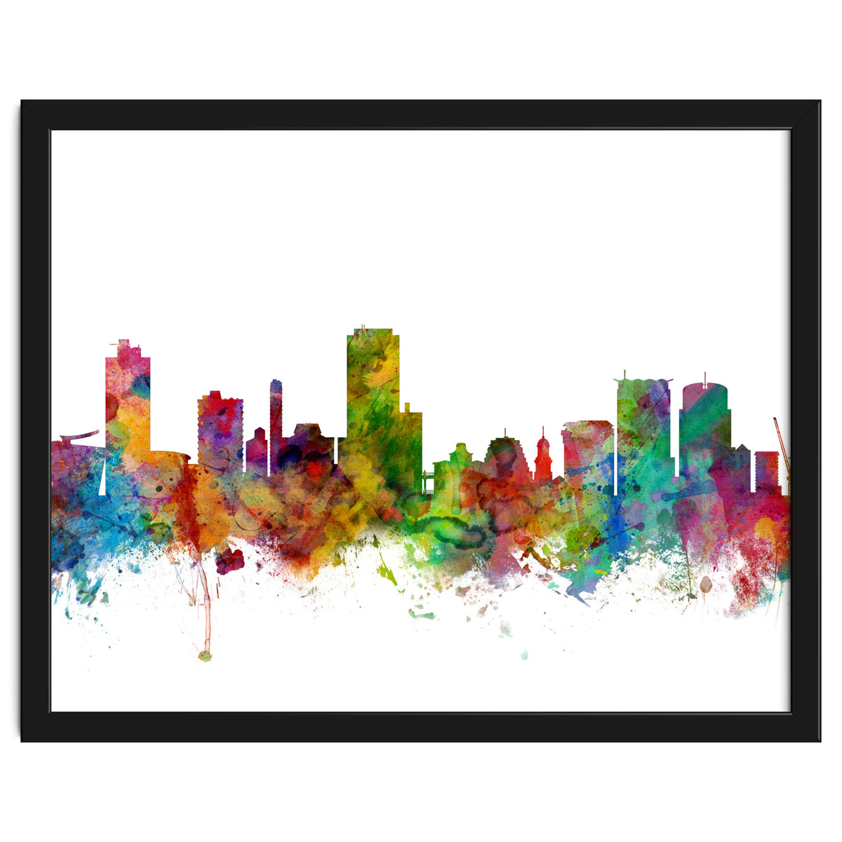 Wellington New Zealand Skyline