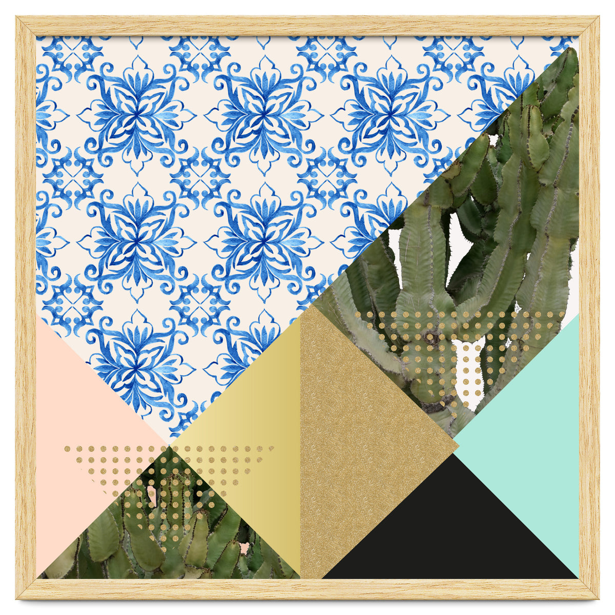 Geometric shapes of patterns and nature I