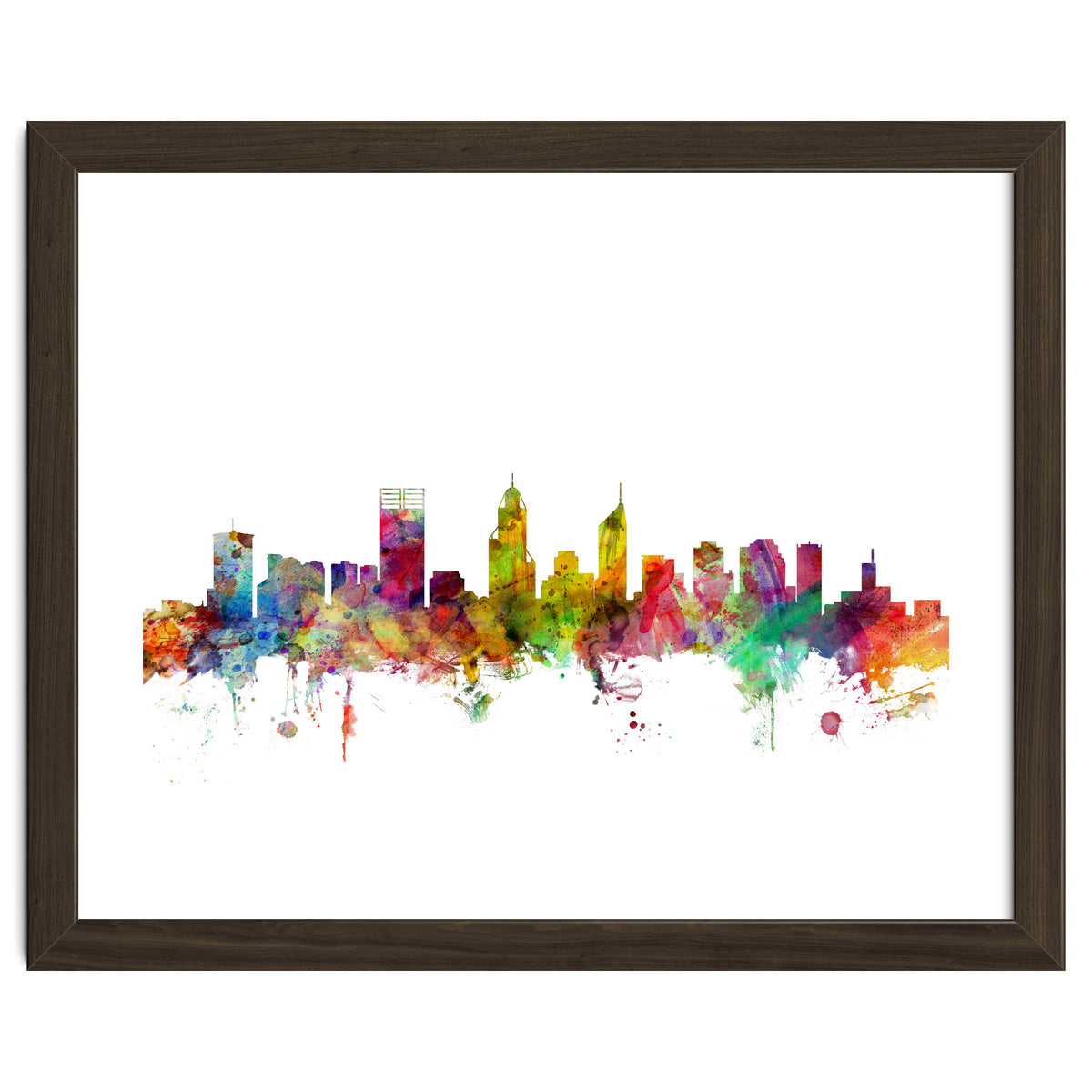 Perth Australia Skyline