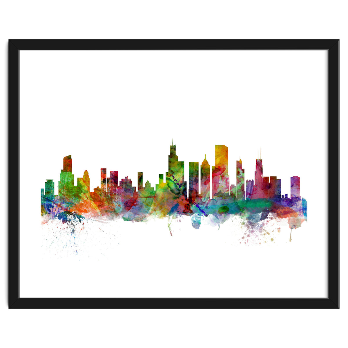 Chicago Illinois Skyline