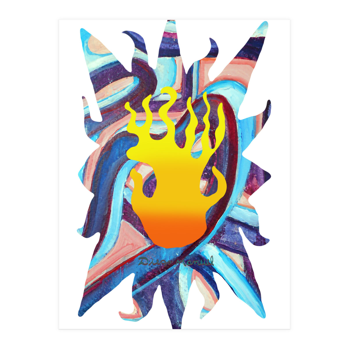 Fuego 15 Copia (Print Only)