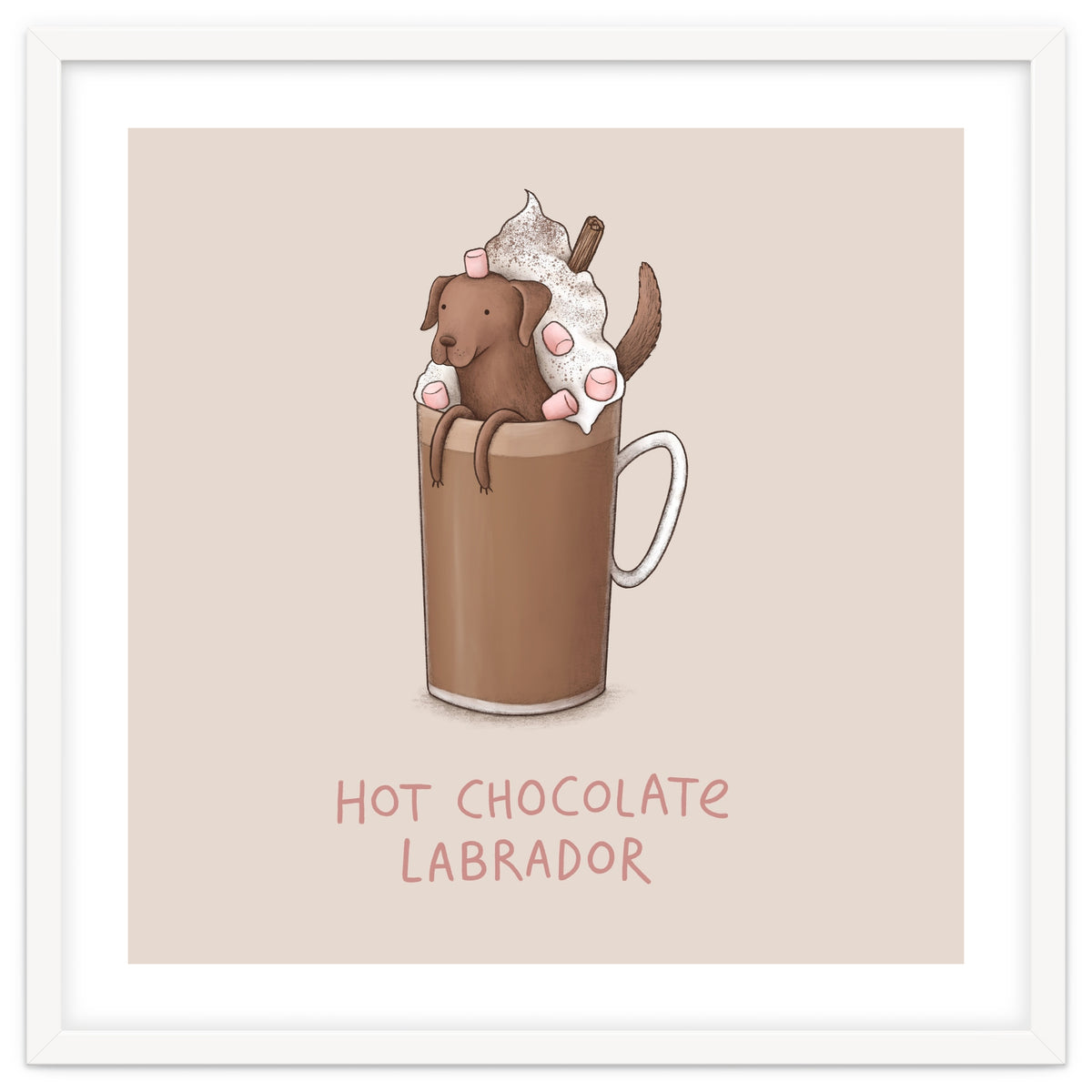 Hot Chocolate Labrador