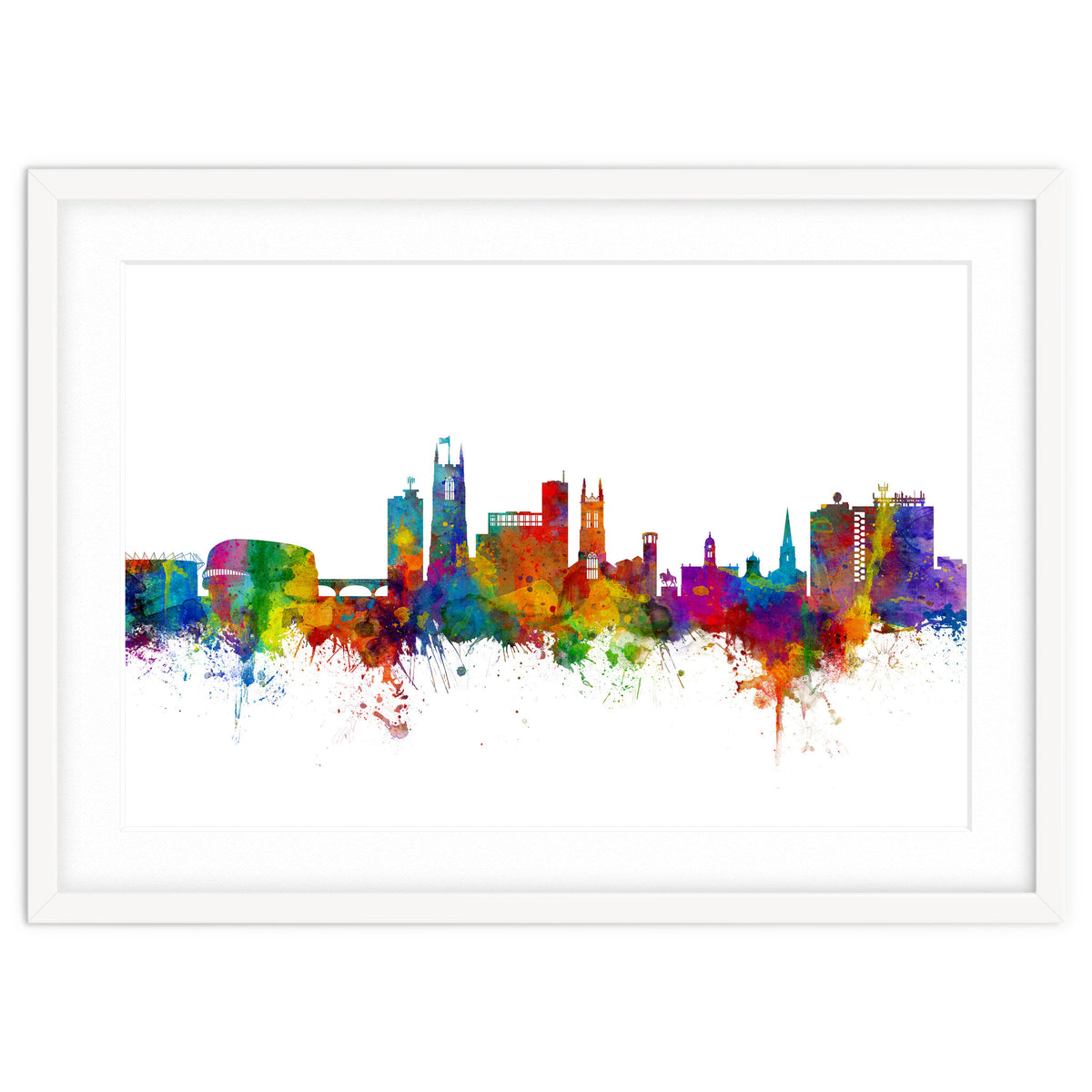 Derby England Skyline