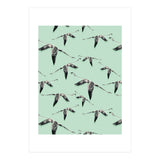 Flight of flamingos (Print Only) thumbnail