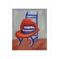 Mouth chair (Print Only)