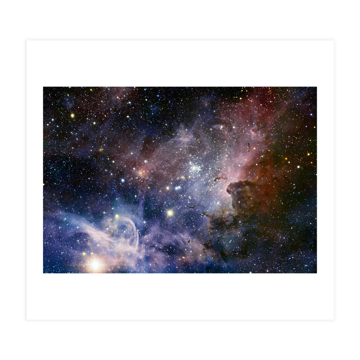 Carina Nebula's Hidden Secrets (Print Only)