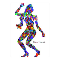 Dance Girl B 7  (Print Only)