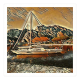 Art boats on Lake Garda, Italia (Print Only) thumbnail