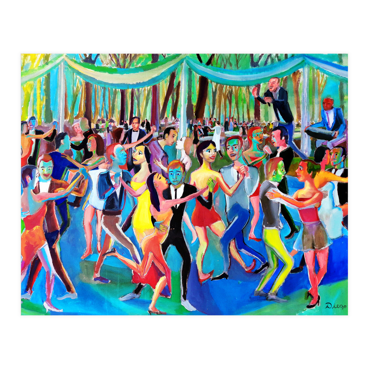 Milonga En La Plaza (Print Only)