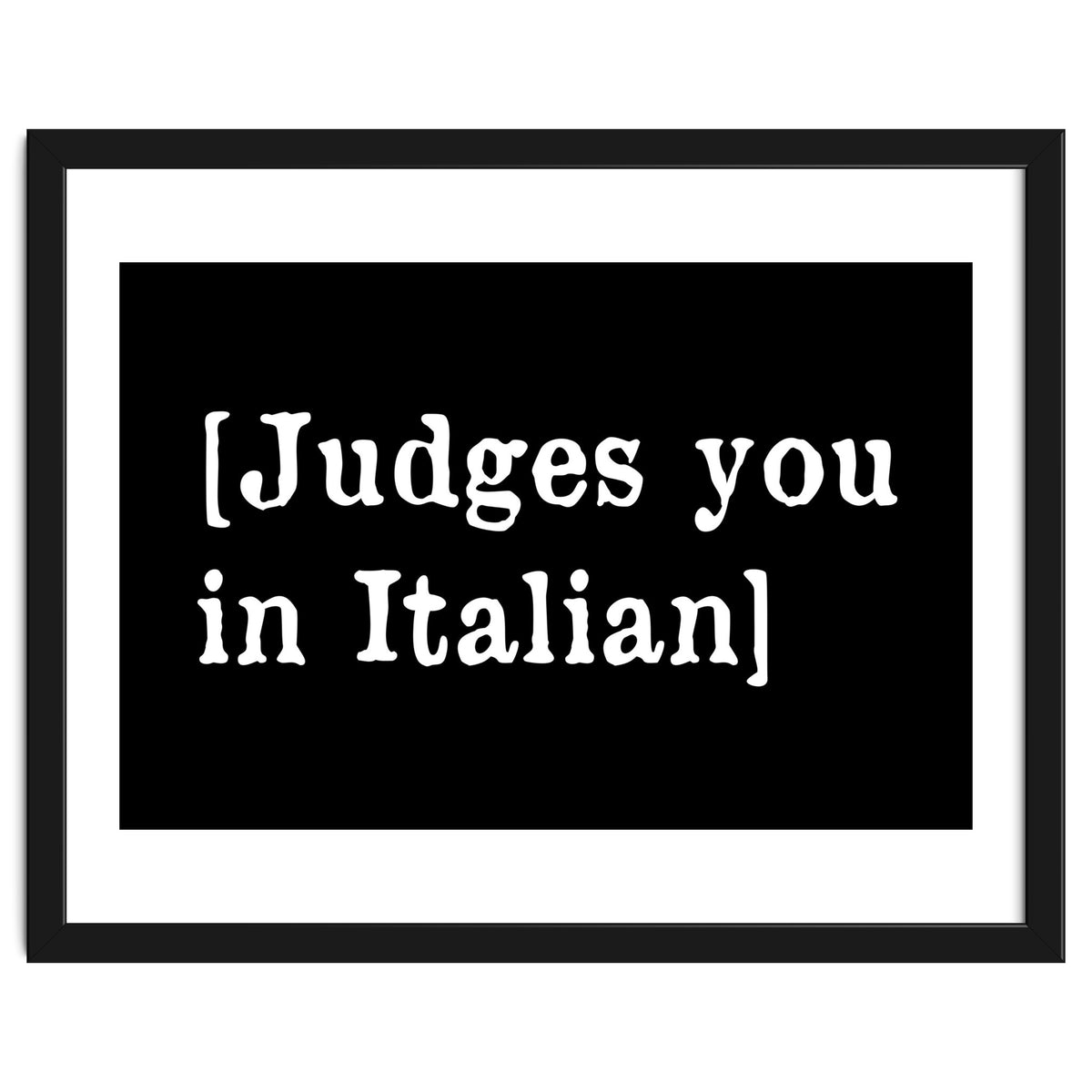 Judges You In Italian