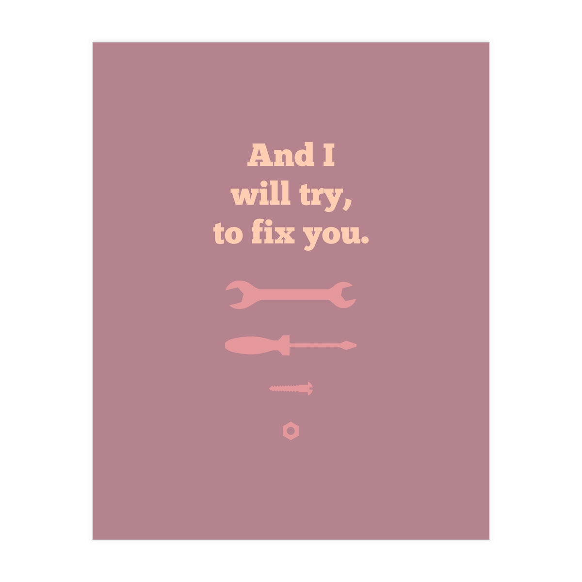 Fix You (Print Only)