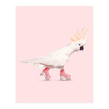 Rollerskating Cockatoo (Print Only) thumbnail