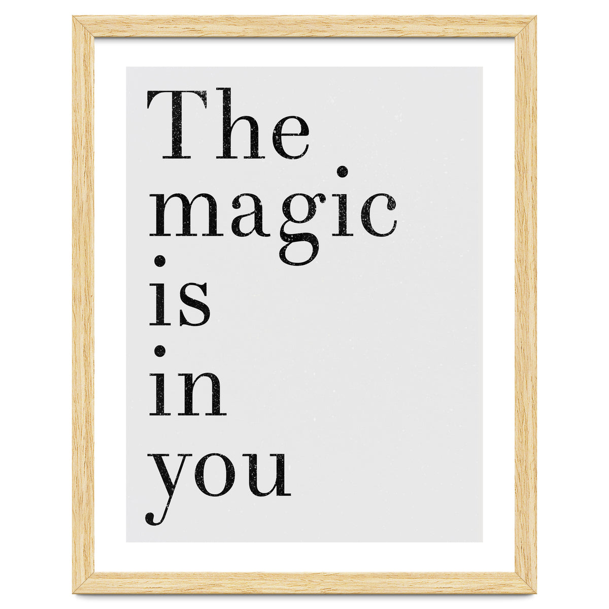 The Magic Is In You, Grey