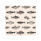 Fish In Geometrics  (Print Only) thumbnail