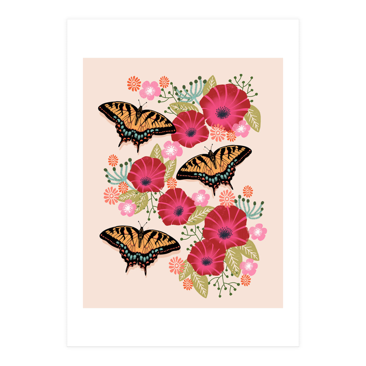 Swallowtail Butterfly (Print Only)