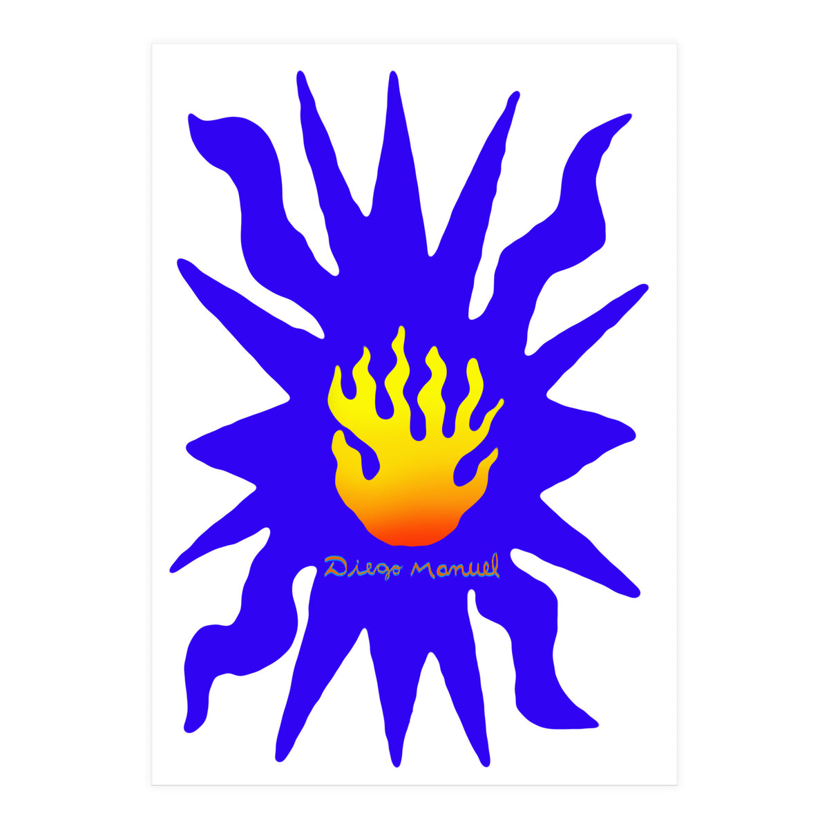 Fuego 40 Copia (Print Only)