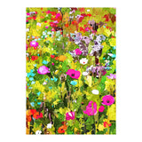 Meadow Flowers, Botanical Nature Landscape Painting (Print Only) thumbnail