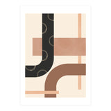 Mid Century Lines Geometric Lines (Print Only) thumbnail