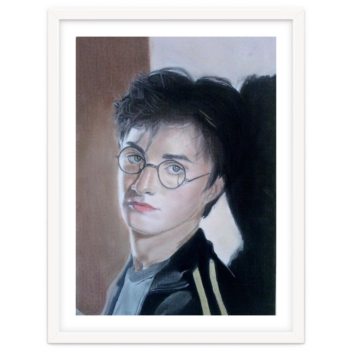 Soft Pastel Painting of Harry Potter by: MaeArtsy