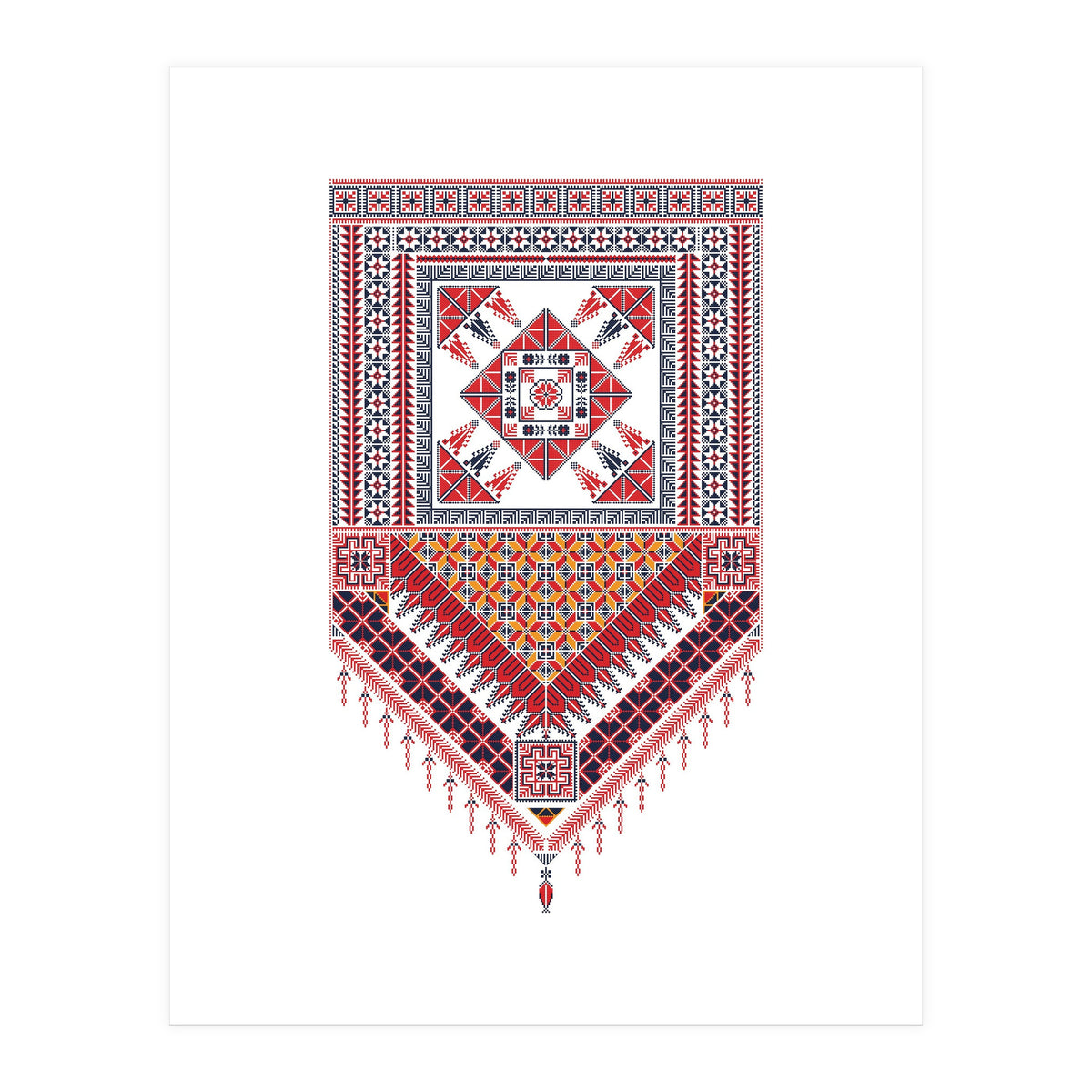 Tatreez Ornament 21 (Print Only)