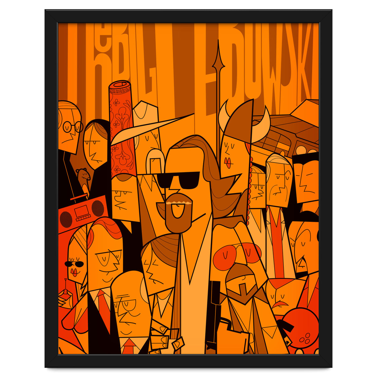 The Big Lebowski Alternative Movie Poster