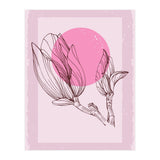 Magnolia Neutral Abstract Botanical (Print Only) thumbnail