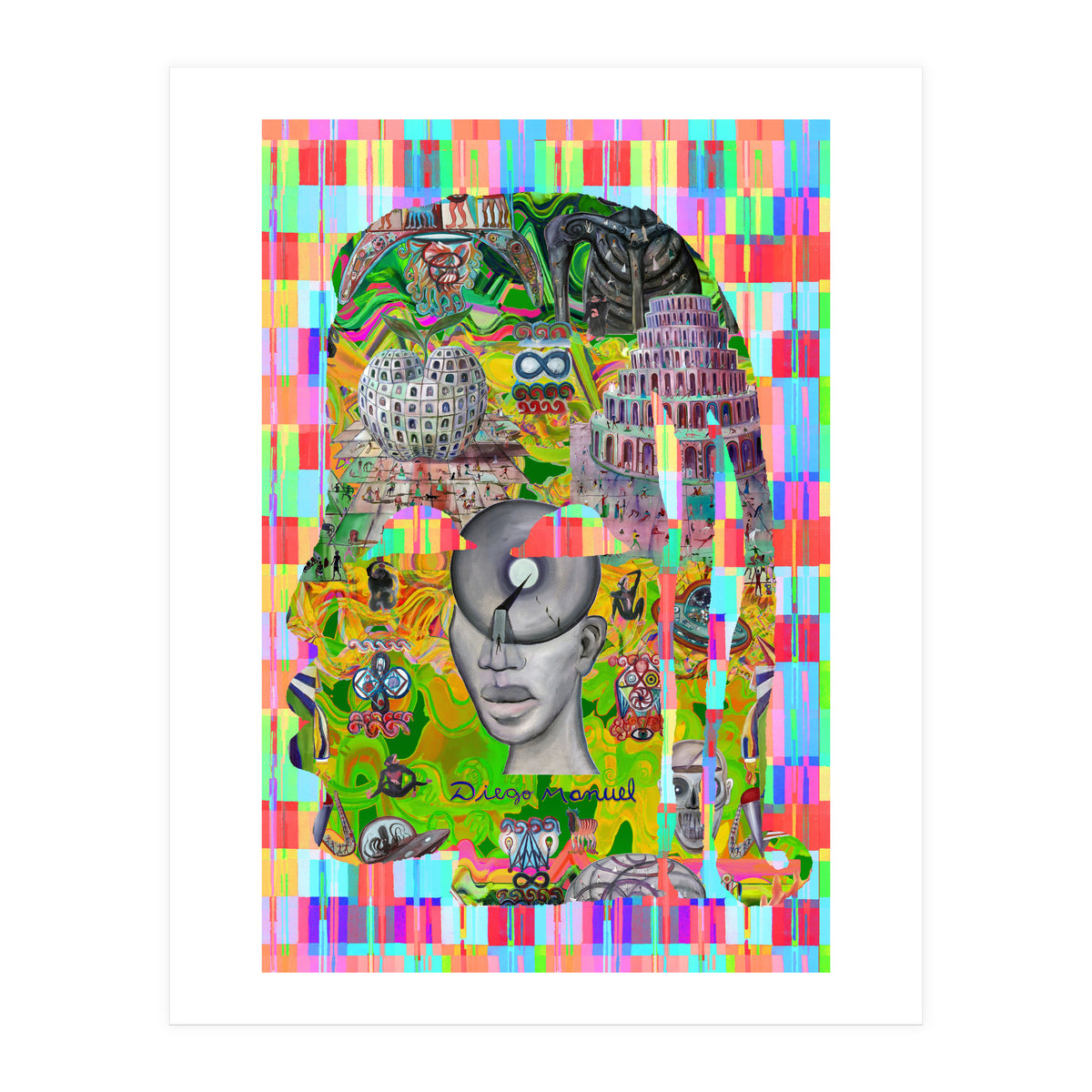 Abstracto Pop Nuevo B Nuevo 19 (Print Only)