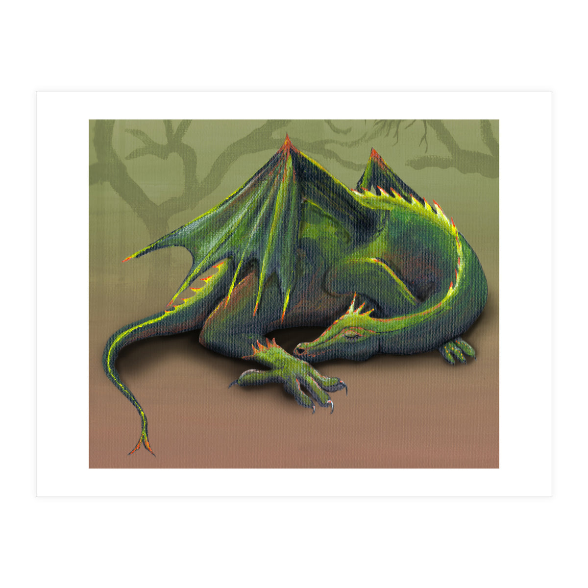 Sleeping dragon (Print Only)