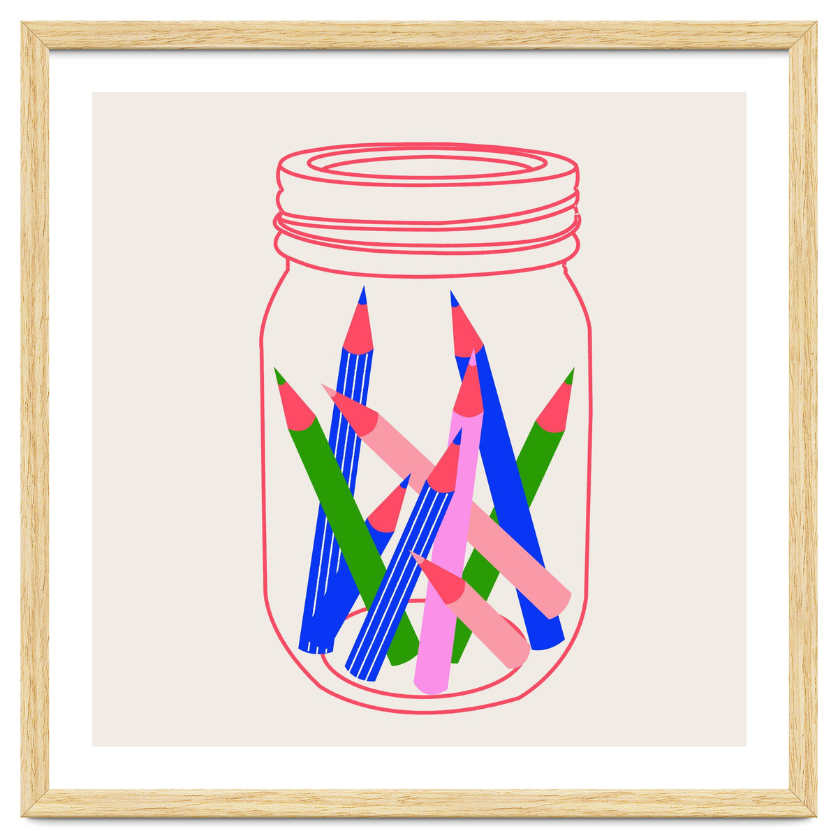 Jar Of Pencils