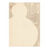 Cream tone vase silhouette (Print Only) thumbnail