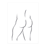 Male butt line (Print Only) thumbnail