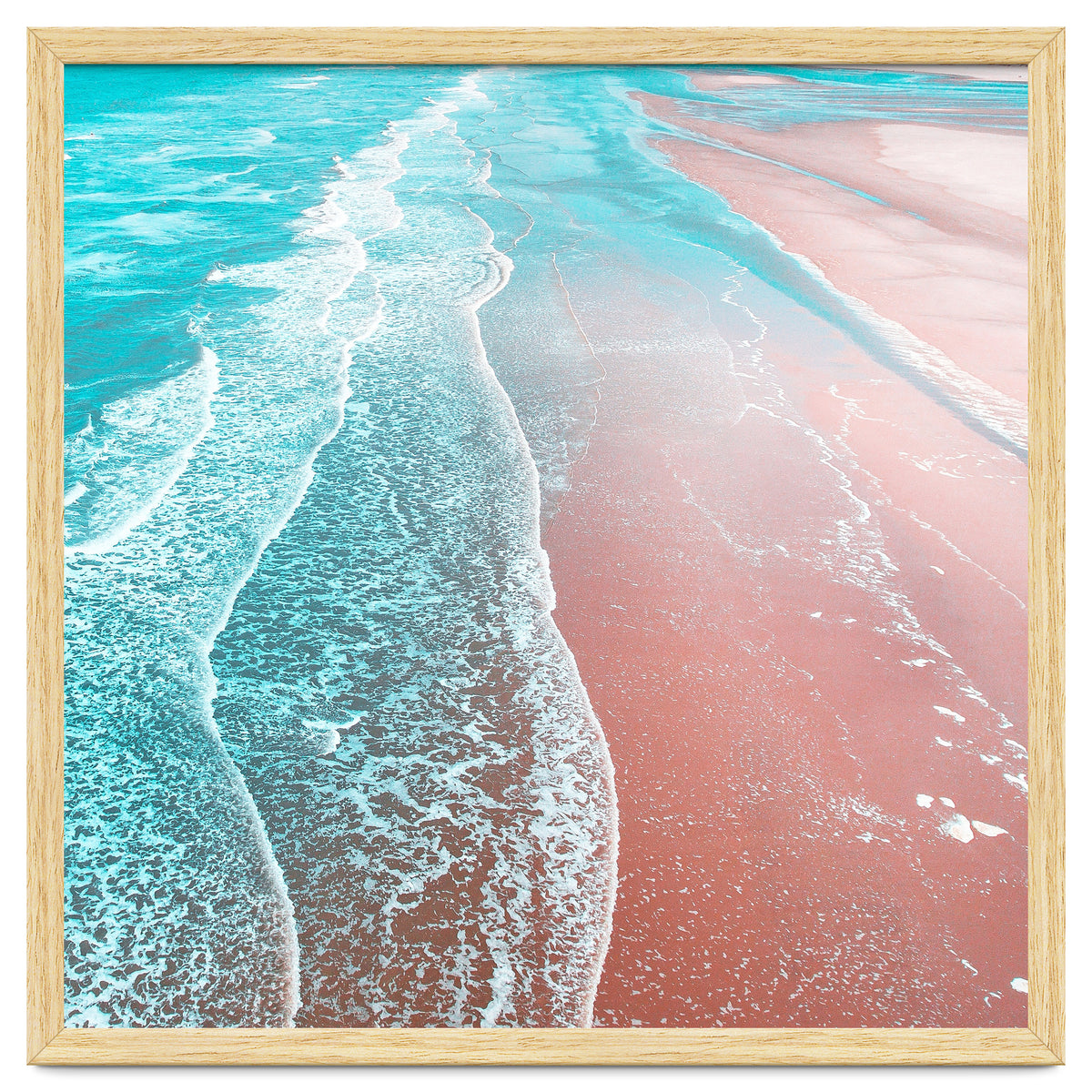 Sea Blue And Rose Gold