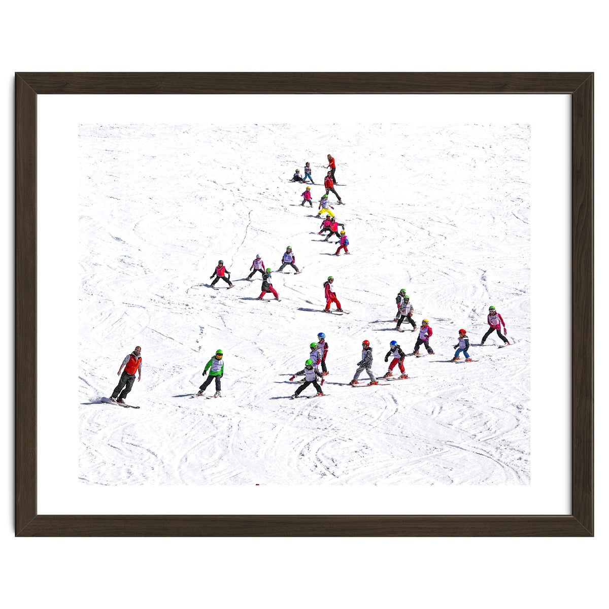 Ski school (Colour)