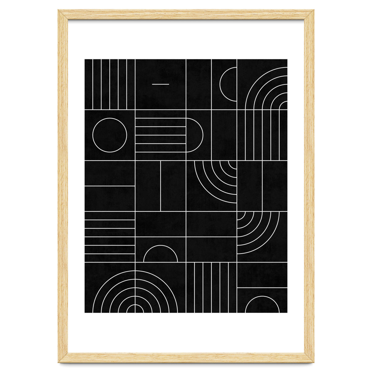 My Favorite Geometric Patterns No.27 - Black