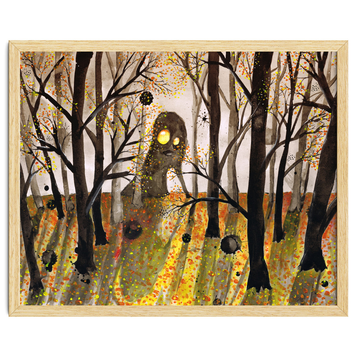 Monster in the woods