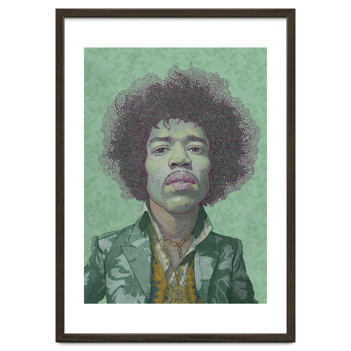 Hendrix Illustration