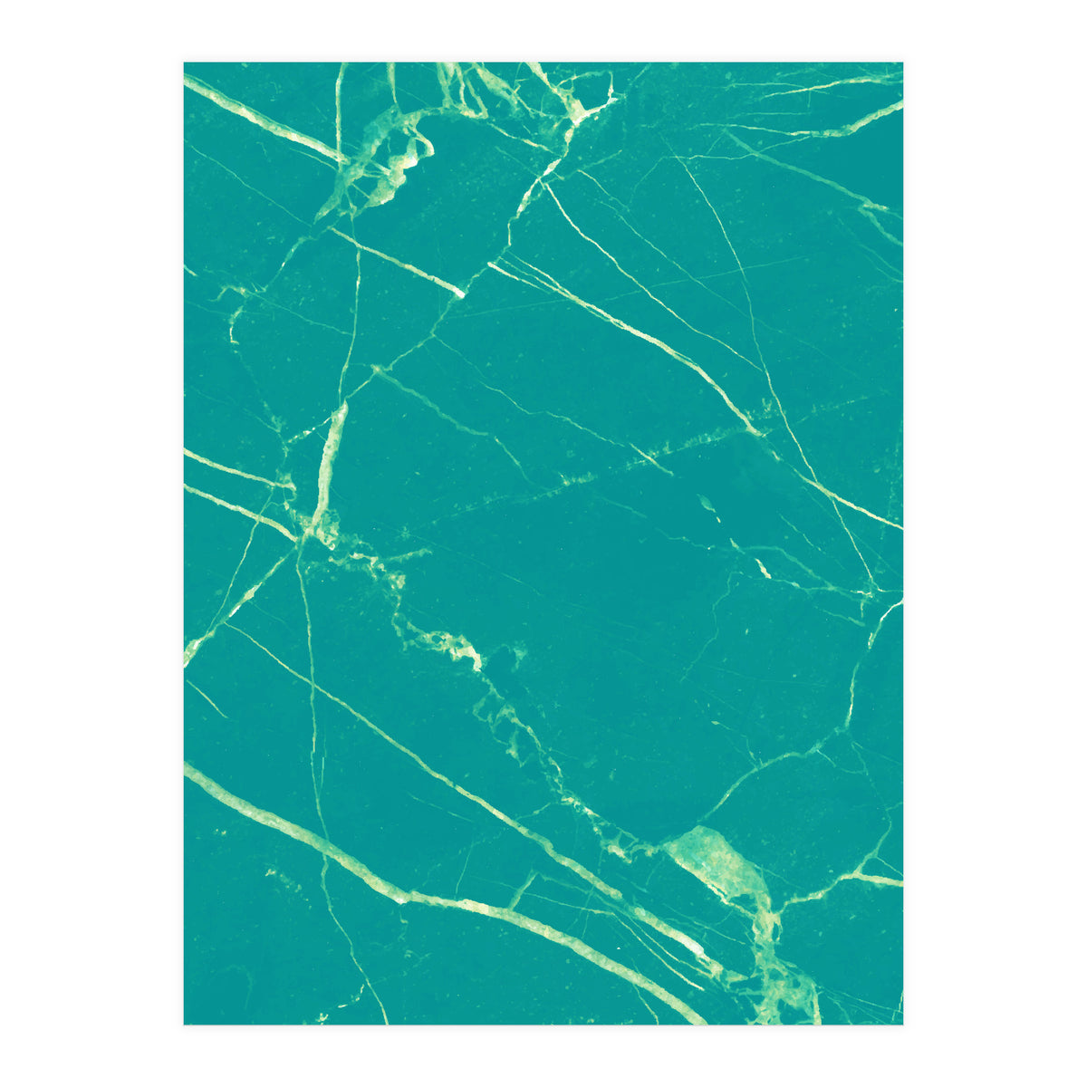 Turquoise Marble (Print Only)