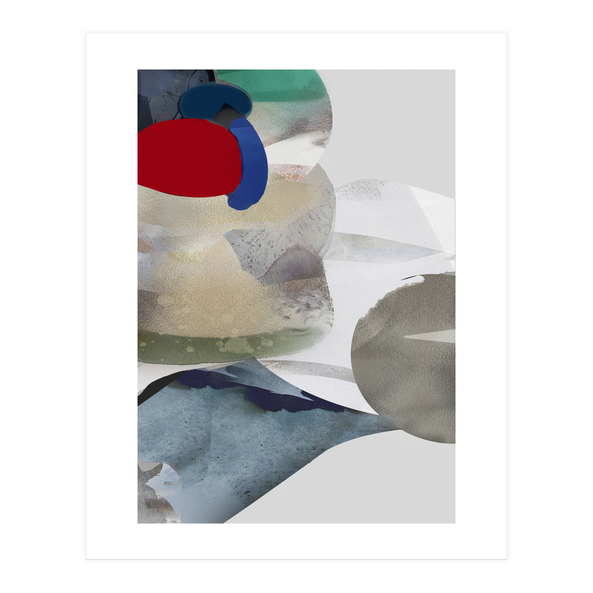 Abstract Aquarell 10 (Print Only)