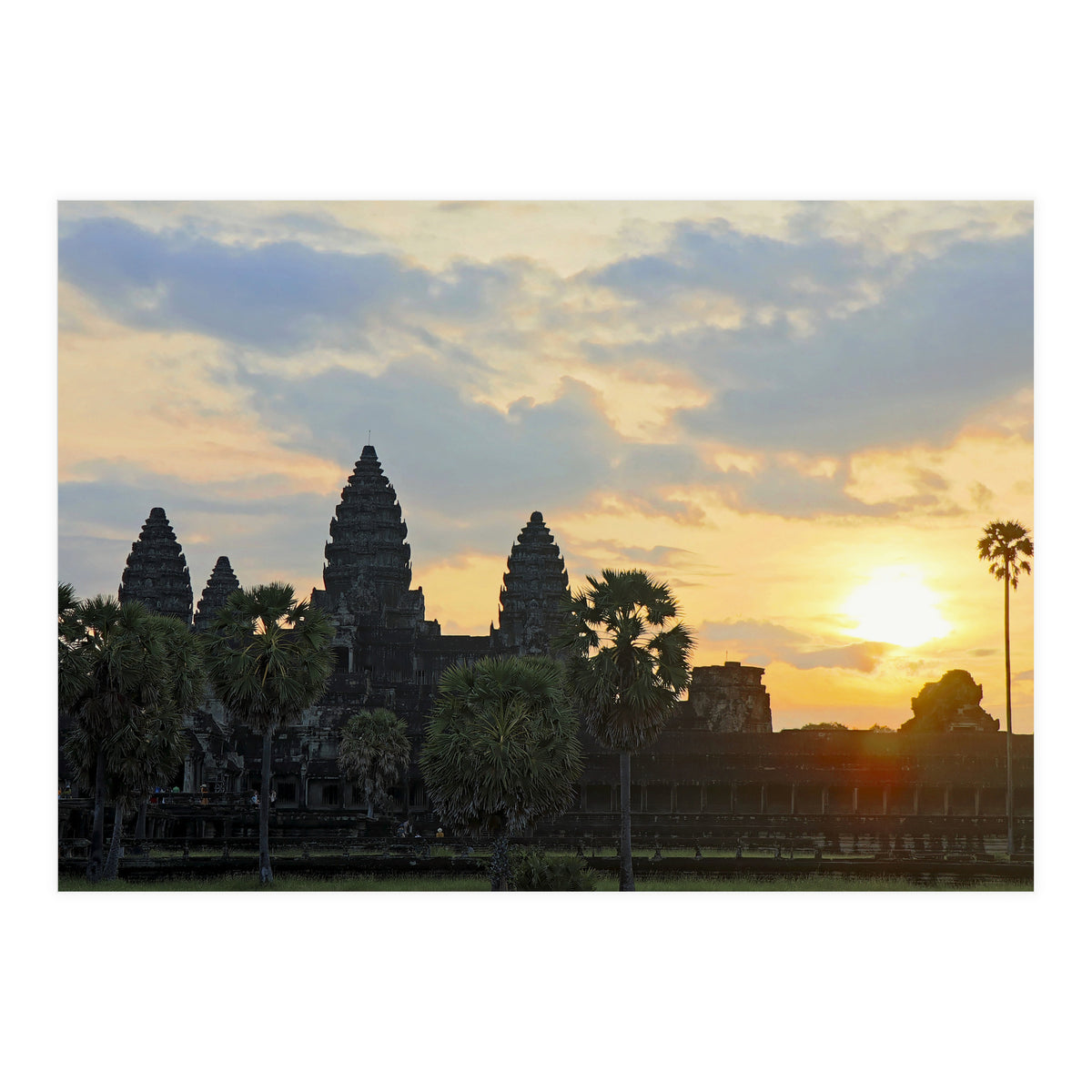 Dawn over Ankor Wat (Print Only)