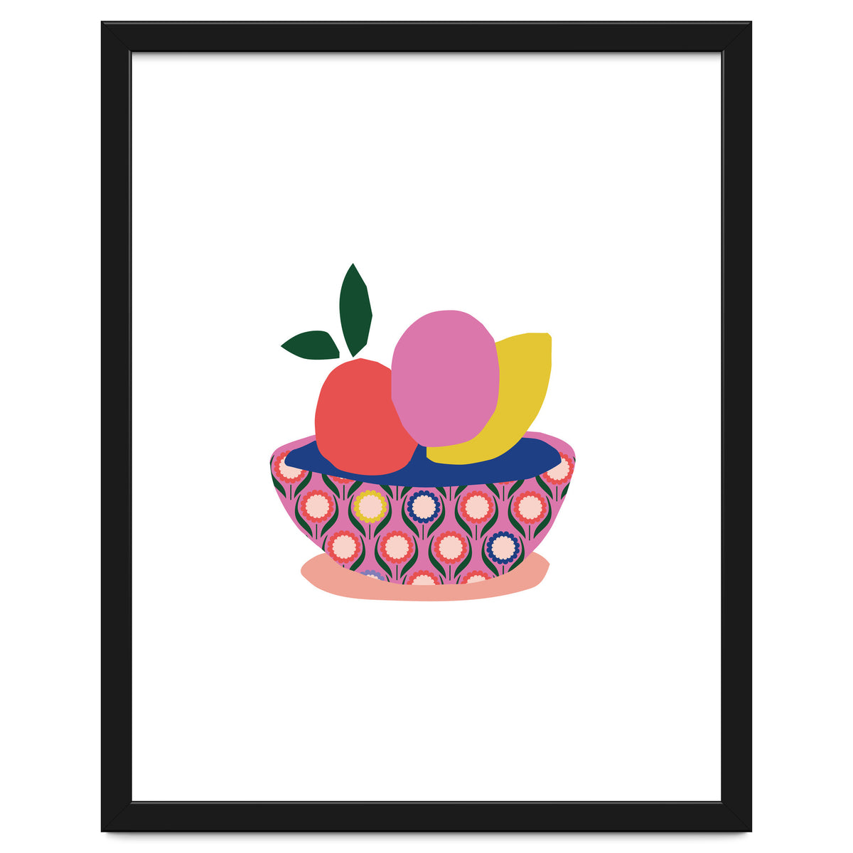 Fruits In Basket 1 Rgb Cropped White