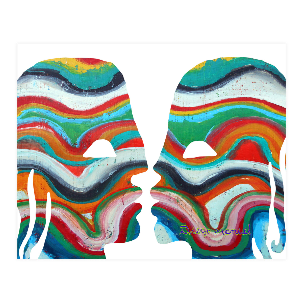 Abstracto Pop Nuevo 4  (Print Only)