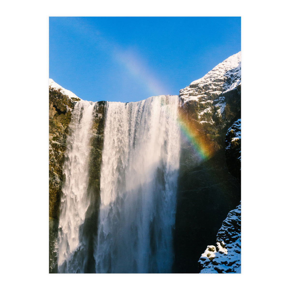 Skogafoss Waterfall Iceland 1 (Print Only)