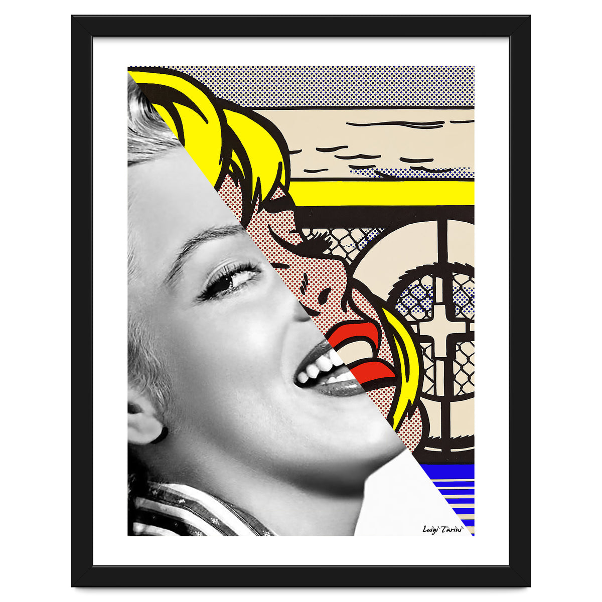 Lichtenstein's Sailboat Girl & Marylin Monroe