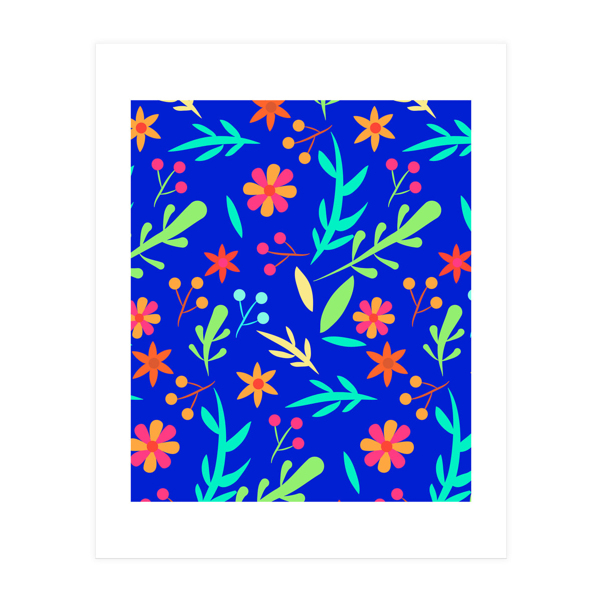 Blue Garden (Print Only)