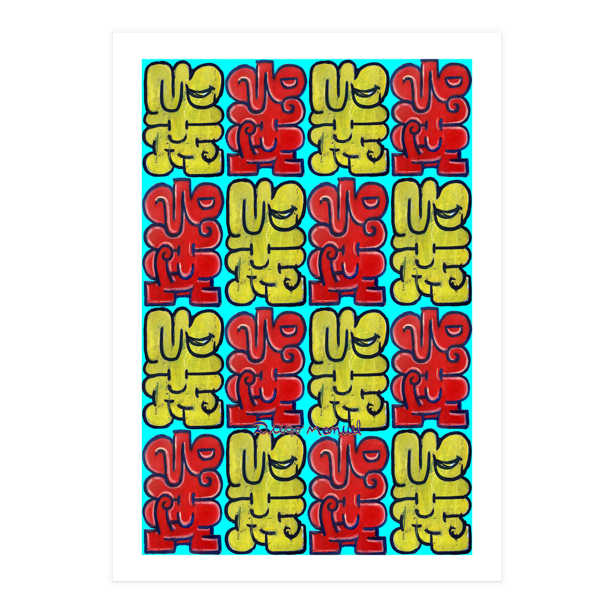 Garffiti 23 33 Tapiz (Print Only)